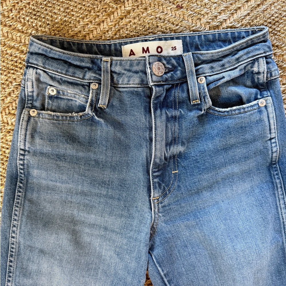 AMO Chloe Crop Jeans size 25